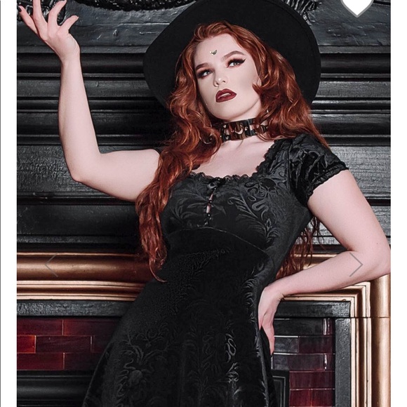 Killstar Kadabra Skater Dress 